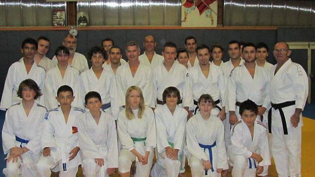 dojo coueronnais 1er entrainement avec le shin dojo herblinois