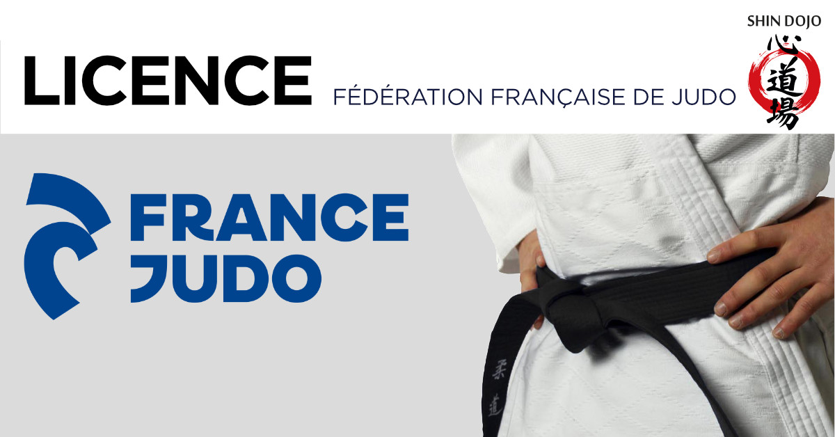 achat licence FFJDA - club shin dojo herblinois