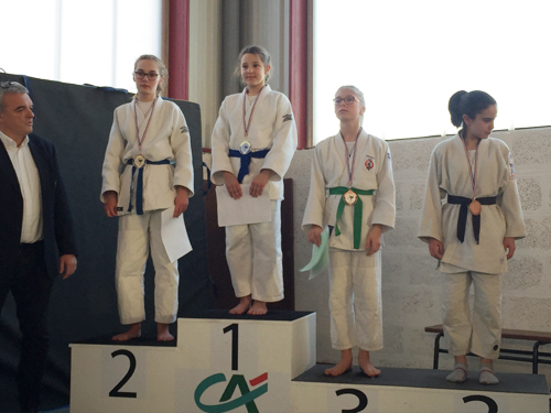 2019-02-03 Mathilde 3eme au Grand prix régional minimes